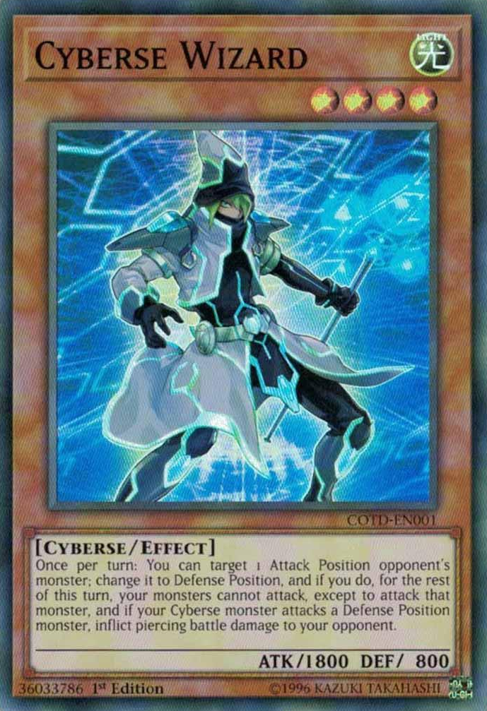 Cyberse Wizard [COTD-EN001] Super Rare | Yugioh Single