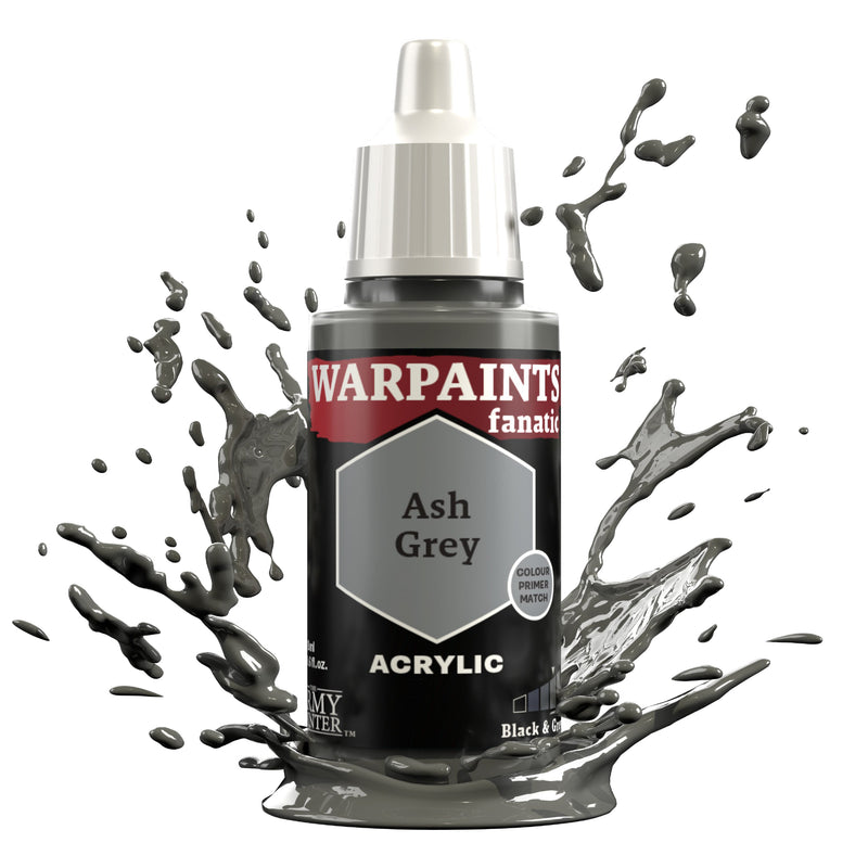 Army Painter: Warpaints: Fanatic Acrylic Ash Grey