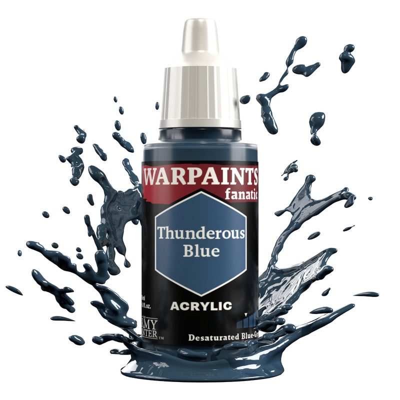 Army Painter: Warpaints: Fanatic Acrylic Thunderous Blue