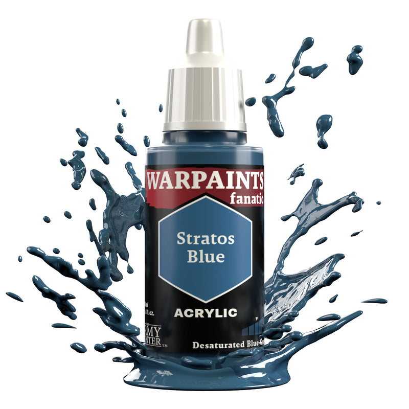 Army Painter: Warpaints: Fanatic Acrylic Stratos Blue
