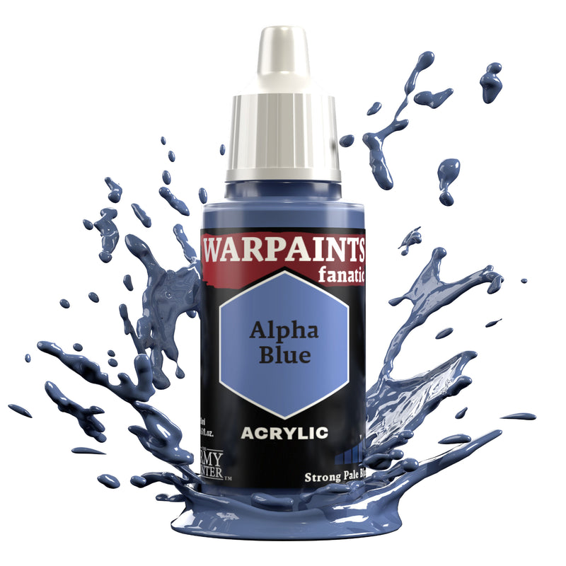 Army Painter: Warpaints: Fanatic Acrylic Alpha Blue