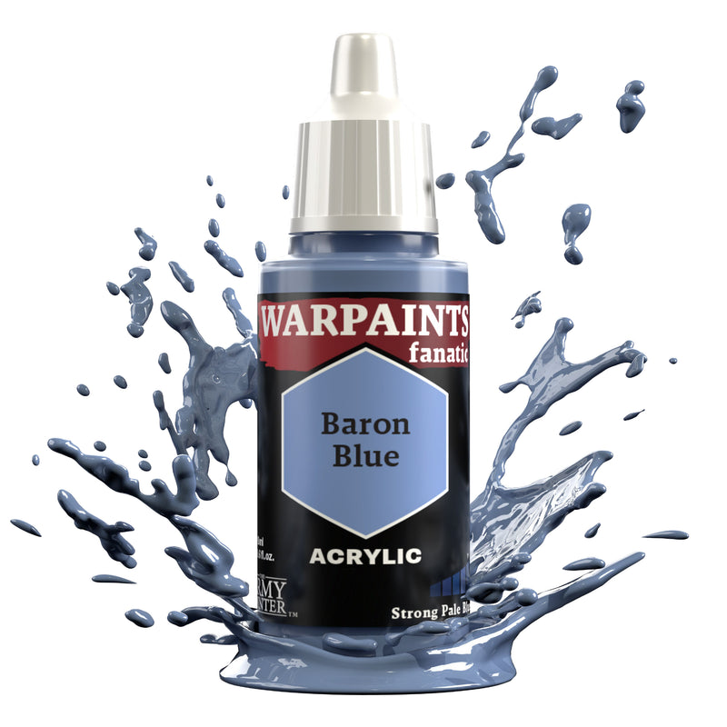 Army Painter: Warpaints: Fanatic Acrylic Baron Blue