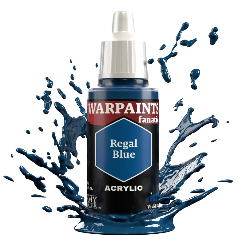 Army Painter: Warpaints: Fanatic Acrylic Regal Blue