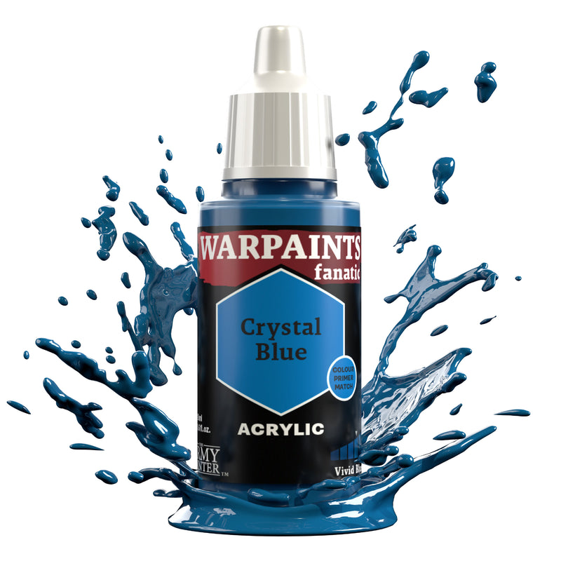 Army Painter: Warpaints: Fanatic Acrylic Crystal Blue