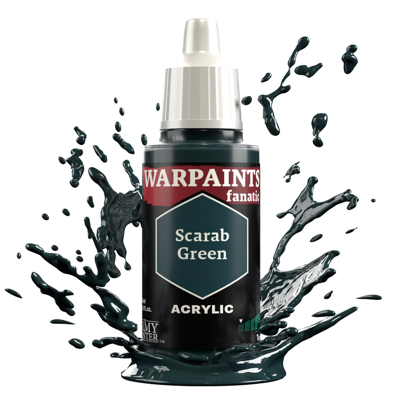 Army Painter: Warpaints: Fanatic Acrylic Scarab Green