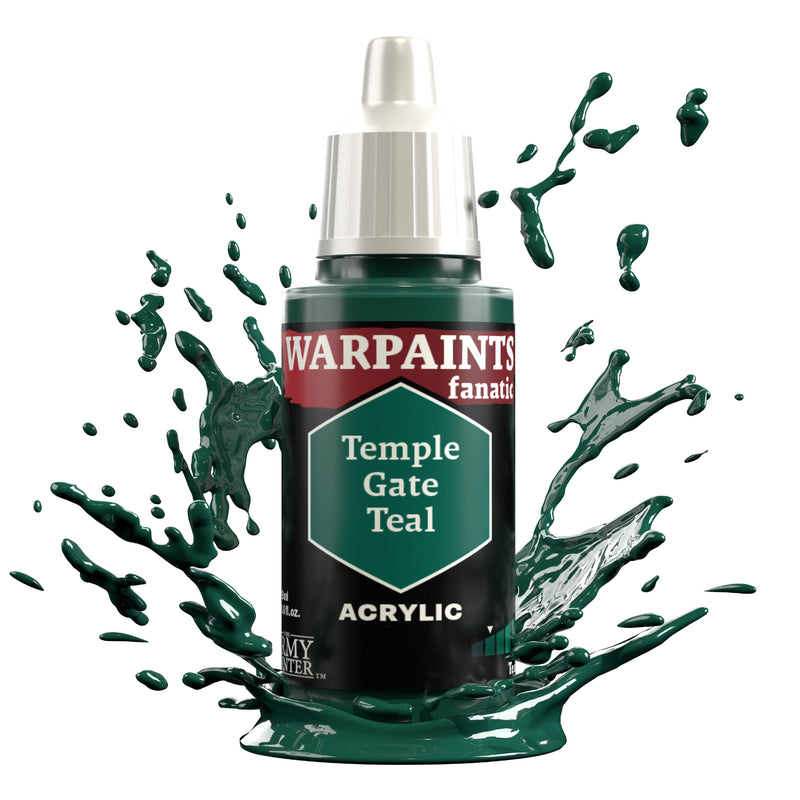 Army Painter: Warpaints: Fanatic Acrylic Temple Gate Teal