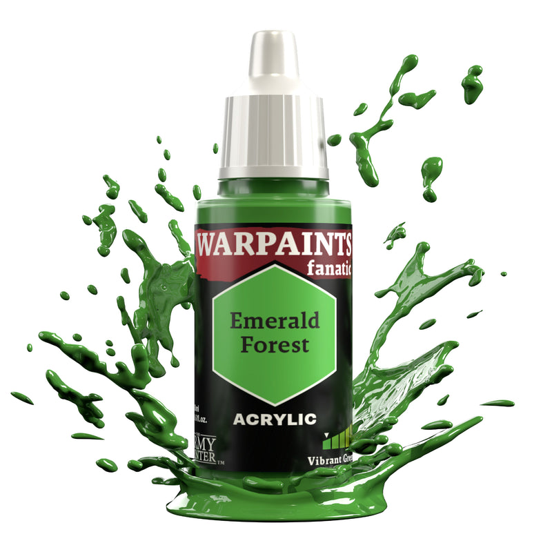 Army Painter: Warpaints: Fanatic Acrylic Emerald Forest