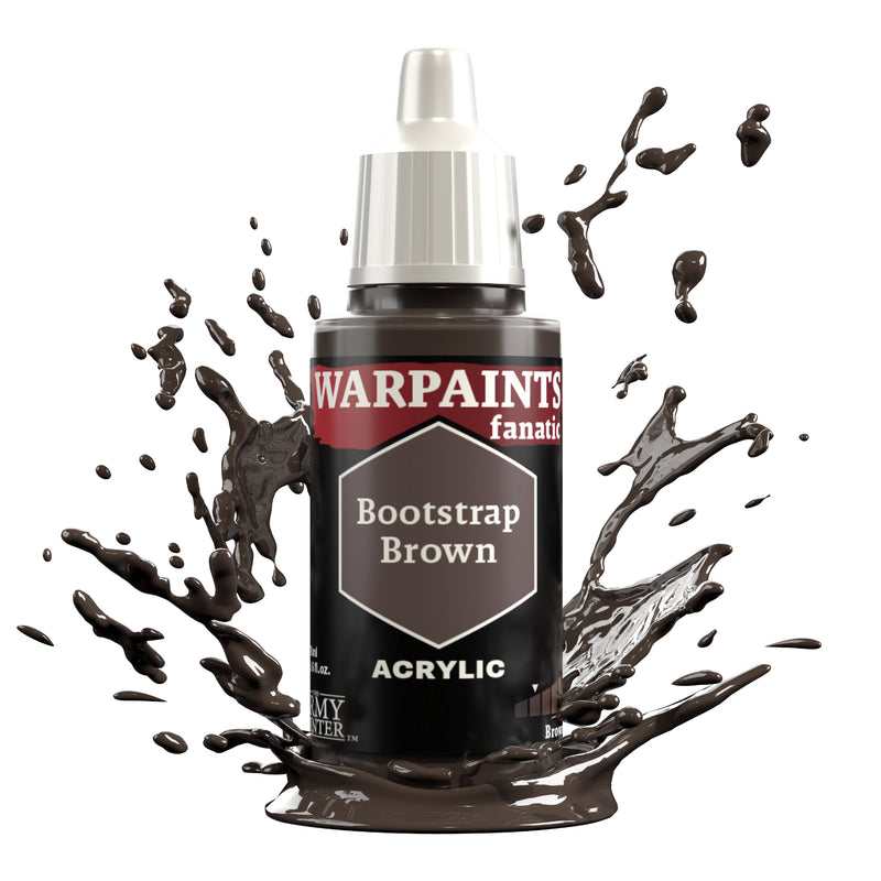 Army Painter: Warpaints: Fanatic Acrylic Bootstrap Brown