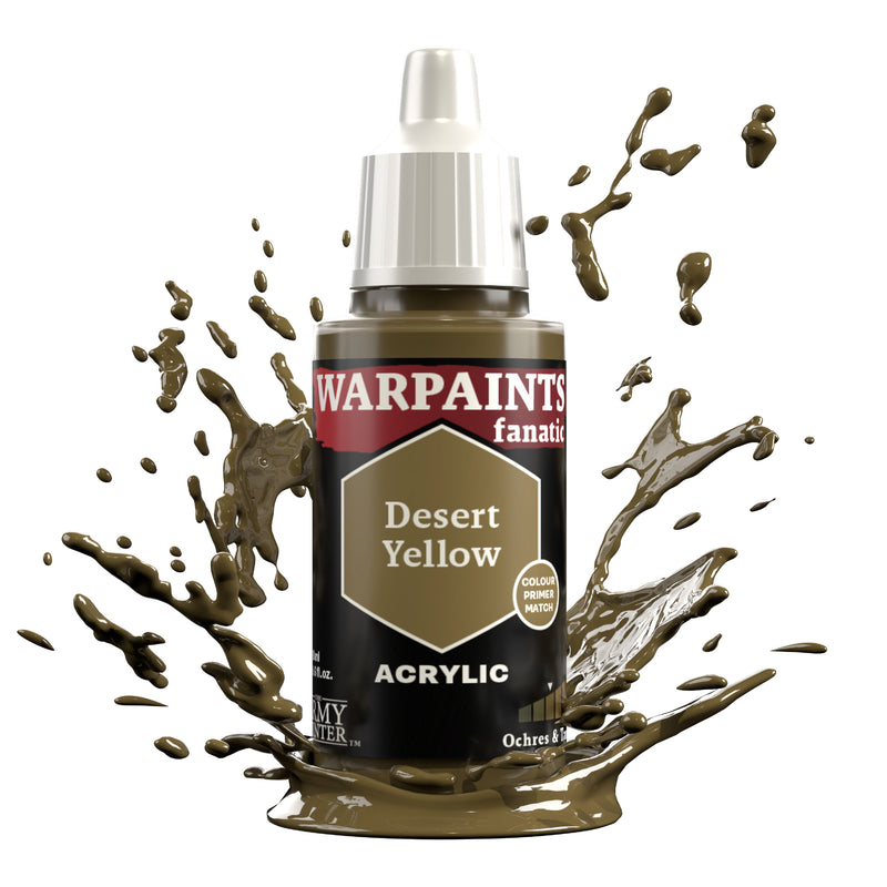 Army Painter: Warpaints: Fanatic Acrylic Desert Yellow