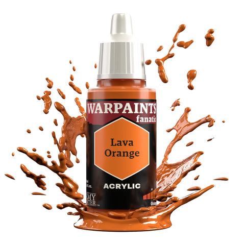 Army Painter: Warpaints: Fanatic Acrylic Lava Orange
