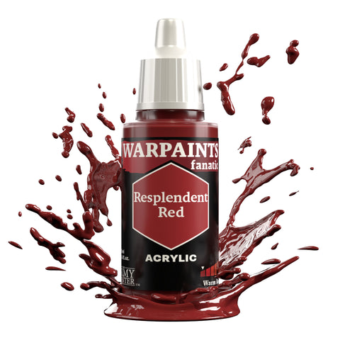 Army Painter: Warpaints: Fanatic Acrylic Resplendent Red