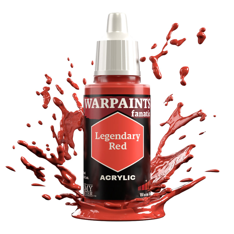 Army Painter: Warpaints: Fanatic Acrylic Legendary Red