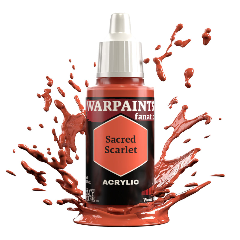 Army Painter: Warpaints: Fanatic Acrylic Sacred Scarlet