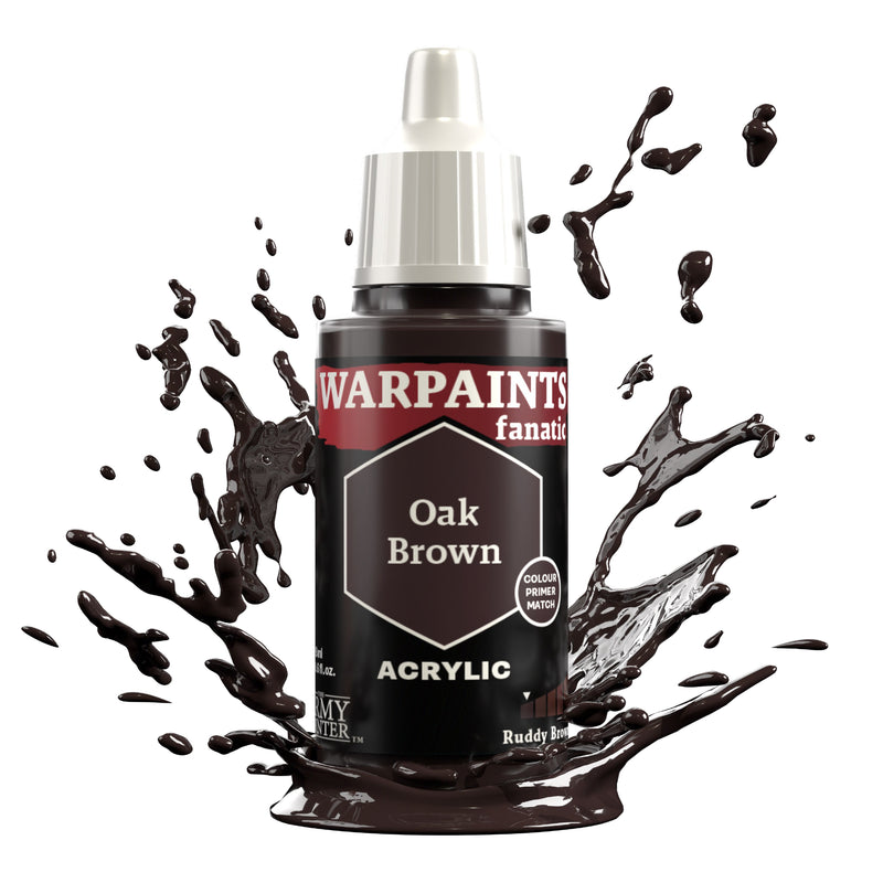 Army Painter: Warpaints: Fanatic Acrylic Oak Brown