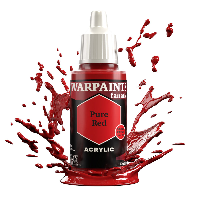 Army Painter: Warpaints: Fanatic Acrylic Pure Red