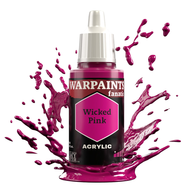 Army Painter: Warpaints: Fanatic Acrylic Wicked Pink