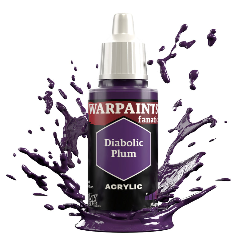 Army Painter: Warpaints: Fanatic Acrylic Diabolic Plum