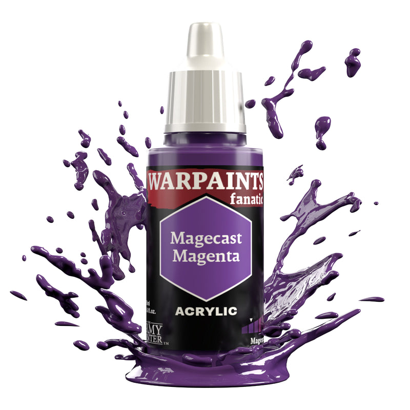 Army Painter: Warpaints: Fanatic Acrylic Magecast Magenta