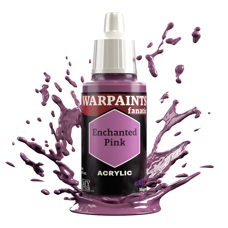 Army Painter: Warpaints: Fanatic Acrylic Enchanted Pink