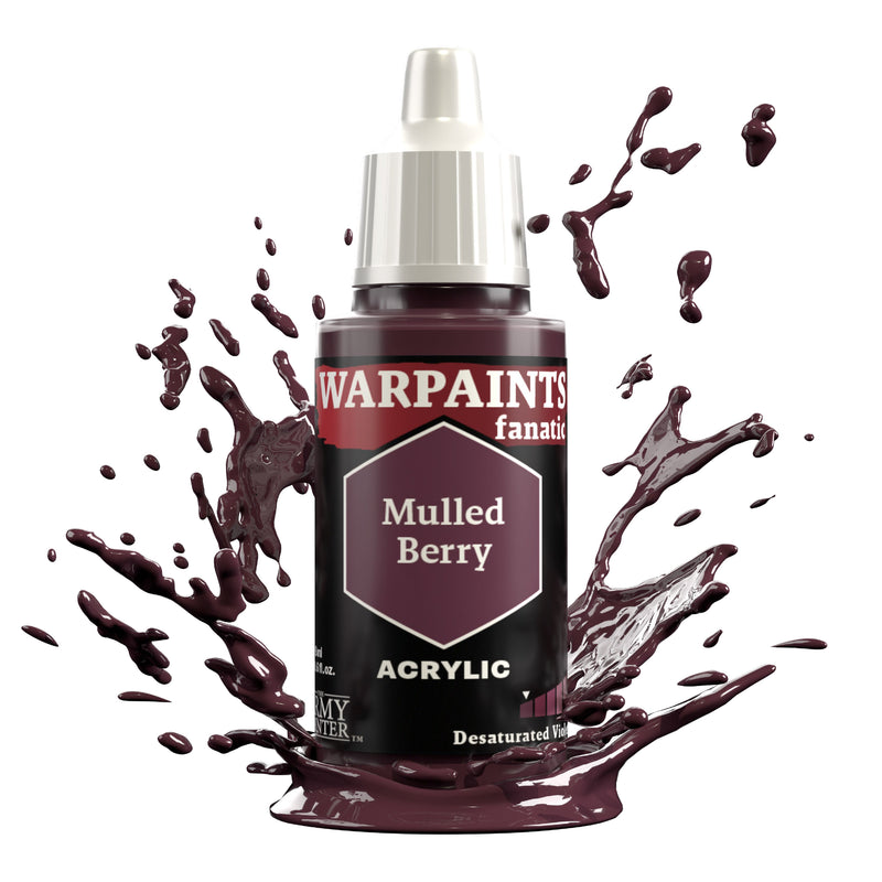 Army Painter: Warpaints: Fanatic Acrylic Mulled Berry