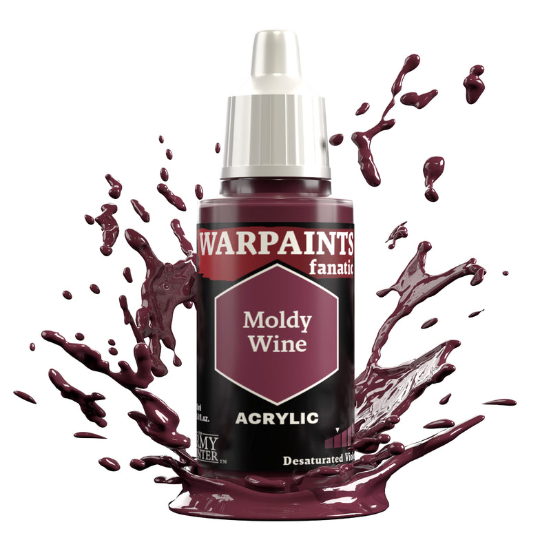 Army Painter: Warpaints: Fanatic Acrylic Moldy Wine