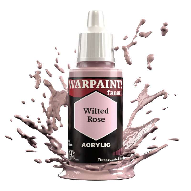 Army Painter: Warpaints: Fanatic Acrylic Wilted Rose