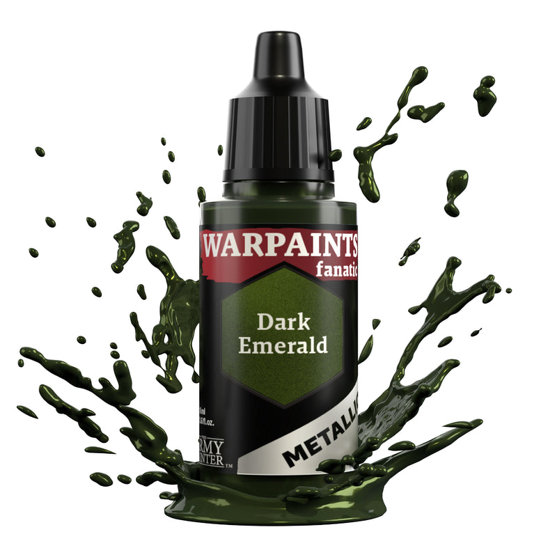 Army Painter: Warpaints: Fanatic Metallic Dark Emerald