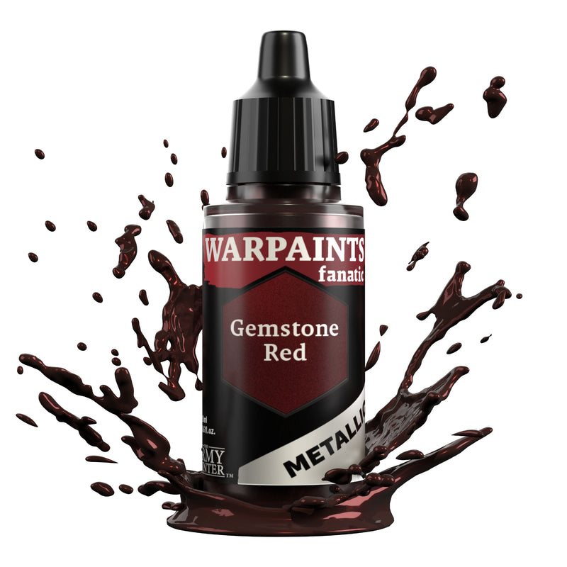 Army Painter: Warpaints: Fanatic Metallic Gemstone Red