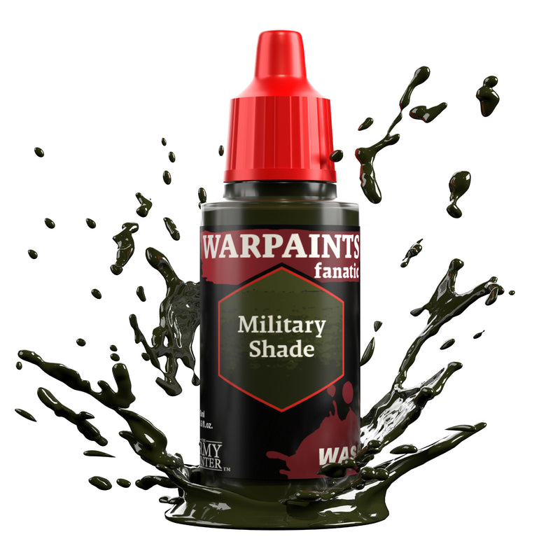 Army Painter: Warpaints: Fanatic Wash Military Shade