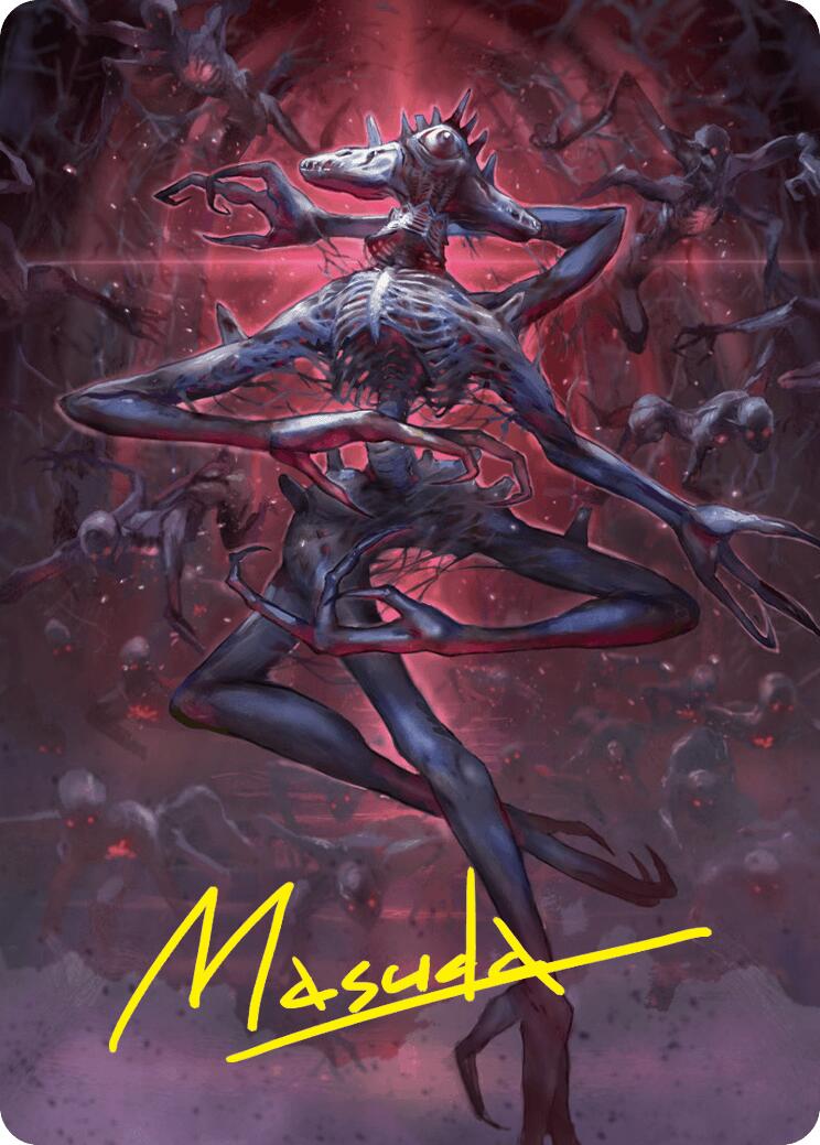 Overlord of the Balemurk Art Card (Gold-Stamped Signature) [Duskmourn:  House of Horror Art Series] | MTG Single | Obsidian Games