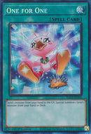 One for One (Alternate Art) (CR) [RA03-EN056] Prismatic Collector's Rare