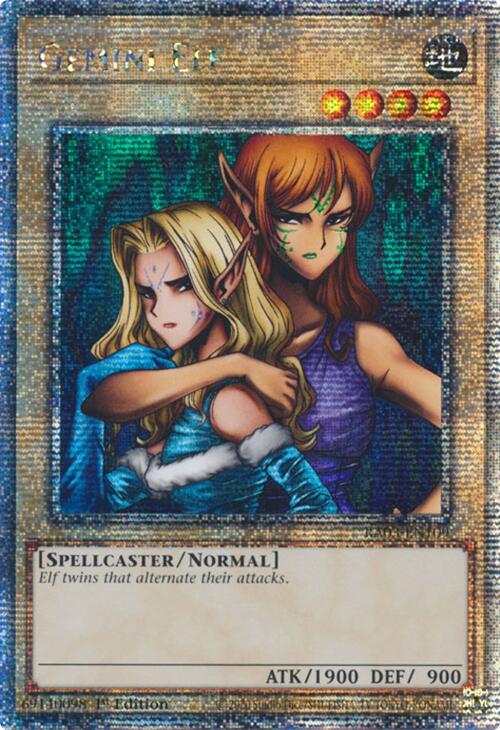 Gemini Elf (Quarter Century Secret Rare) [RA03-EN109] Quarter Century  Secret Rare | Yugioh Single