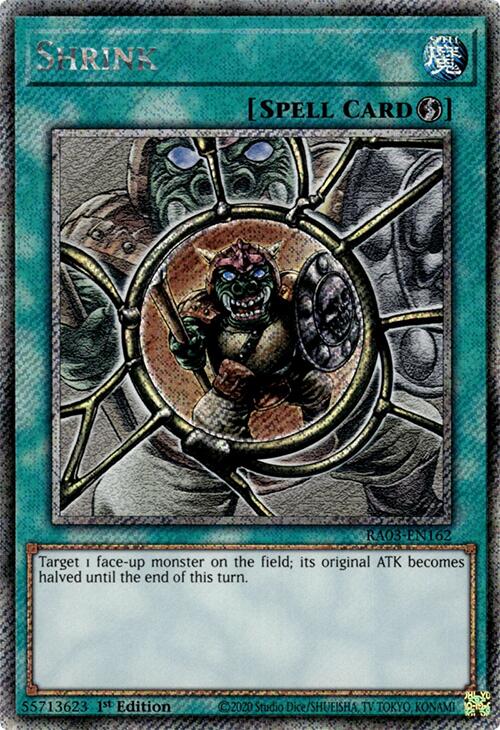 Shrink (Platinum Secret Rare) [RA03-EN162] Platinum Secret Rare | Yugioh  Single | Obsidian Games