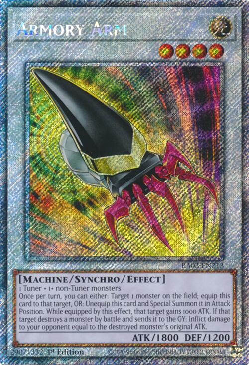 yugioh arm card Number 51: Finisher the Strong Arm - Dragons of Legend: Unleashed