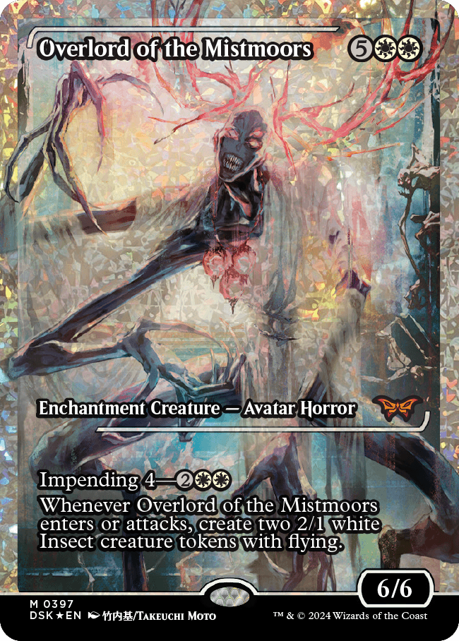 Fracture Foil Overlord of the Mistmoors DSK MTG JP Duskmourn House of  Horror NM | eBay