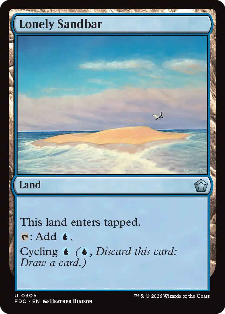 Lonely Sandbar [Foundations Commander]