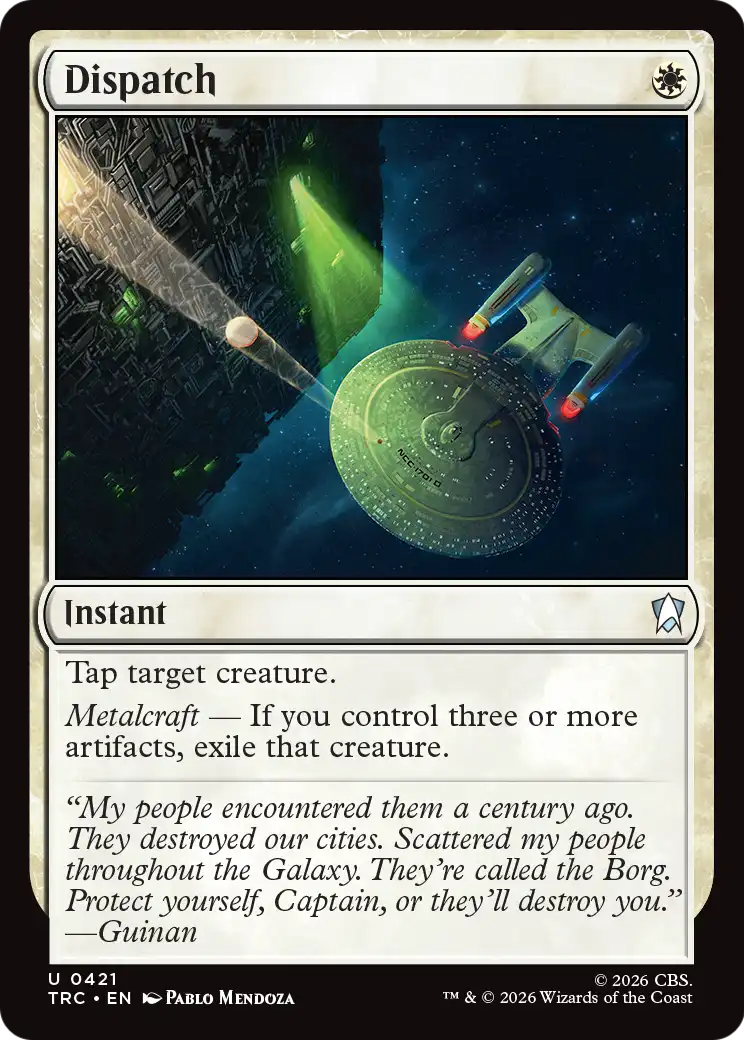 Dispatch (Surge Foil) [Star Trek Commander]