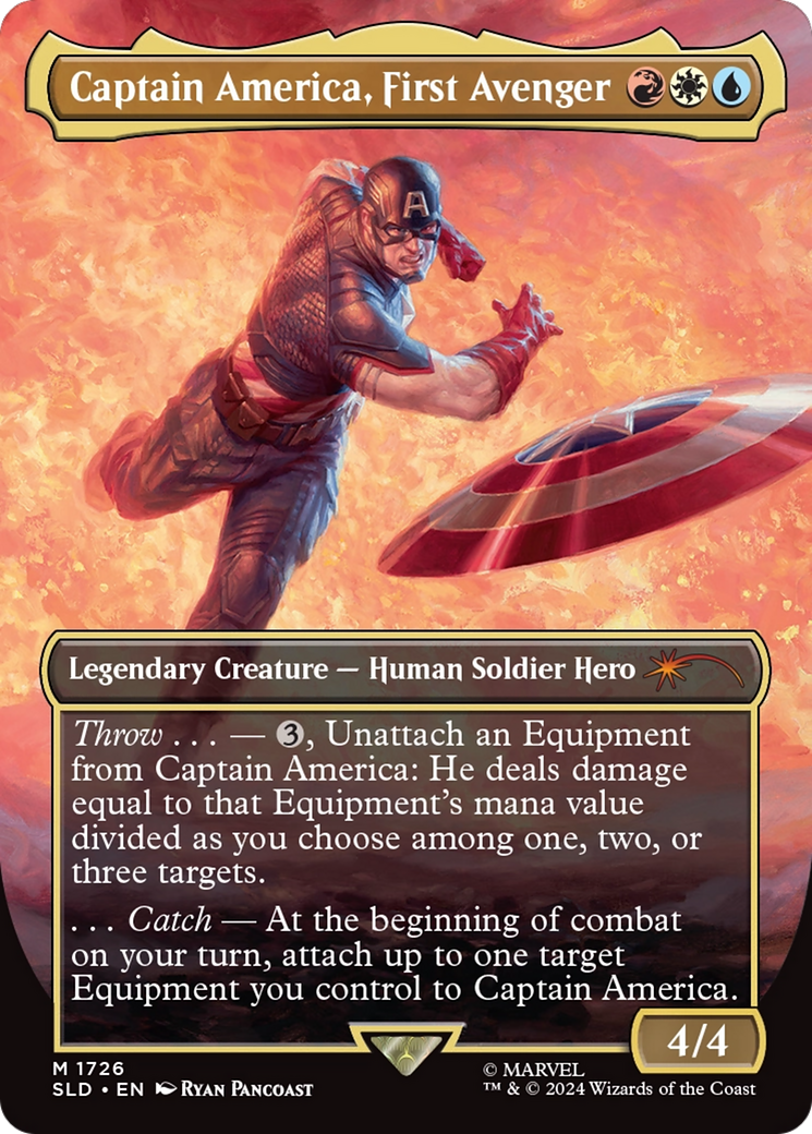 Captain America, First Avenger [Secret Lair Drop Series] | MTG