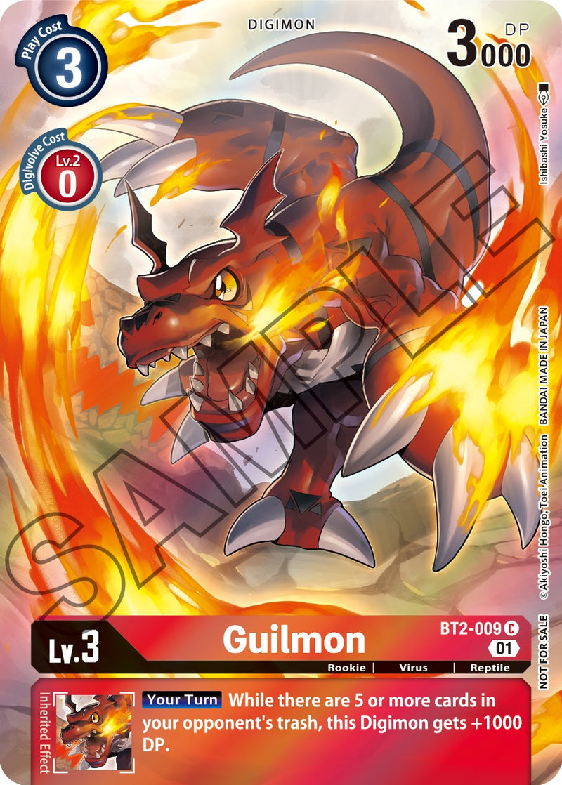 Guilmon [BT2-009] (Tamer's Card Set 1) [Release Special Booster Promos] |  Digimon Single