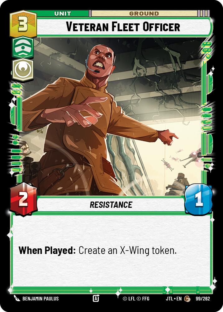 Veteran Fleet Officer (099/262) (099/262) [Jump to Lightspeed]