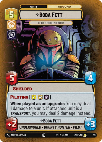 Boba Fett - Feared Bounty Hunter (35) (35) [Jump to Lightspeed: Weekly Play]