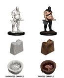 Executioner and Chopping Block D&D Unpainted Minis WV6