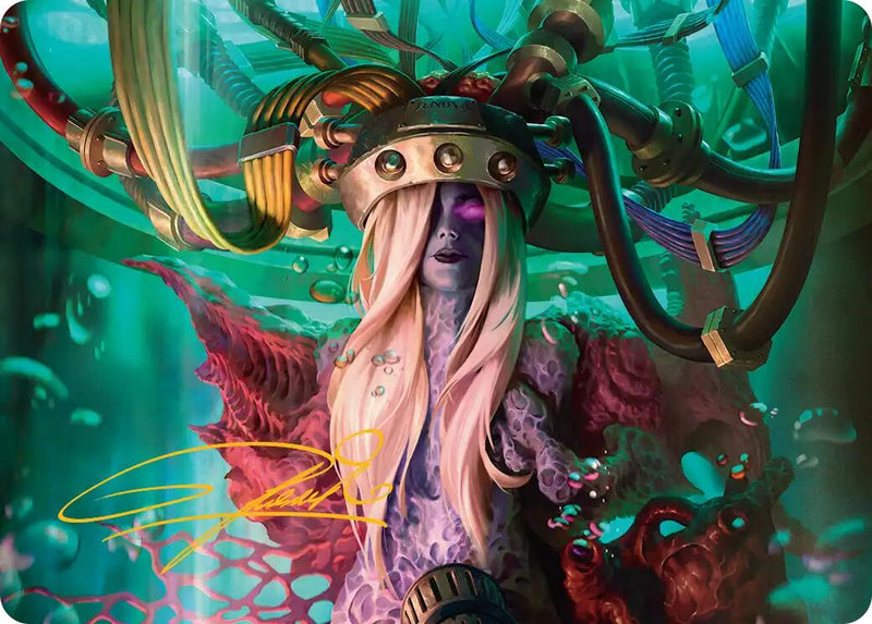 final fantasy artist mtg Jenova, Ancient Calamity Art Card (Gold-Stamped Signature) [FINAL FANTASY  Art Series] | MTG Single