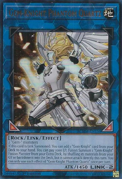 Gem-Knight Phantom Quartz [BLMM-EN156] Ultra Rare
