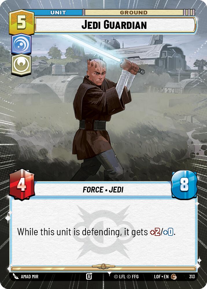 Jedi Guardian (313) (Hyperspace) (313) [Legends of the Force]