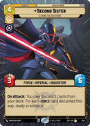 Second Sister - Seeking the Holocron (924) (Hyperspace Foil) (924) [Legends of the Force]