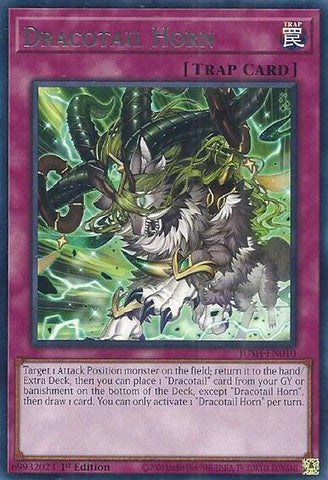 Dracotail Horn [JUSH-EN010] Rare