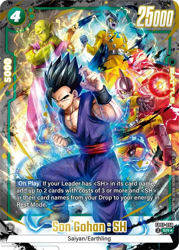 Son Gohan : SH (FB07-058) (Alternate Art) [Wish For Shenron