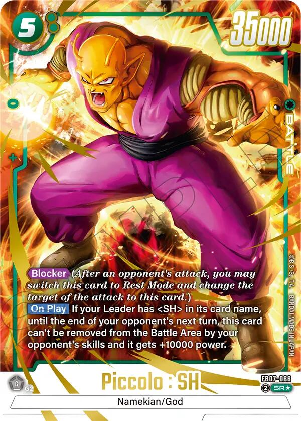 Piccolo : SH (FB07-066) (Alternate Art) [Wish For Shenron]