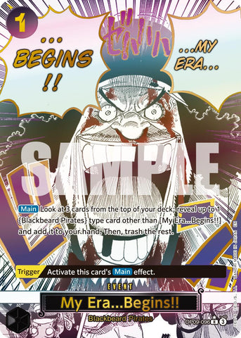My Era...Begins!! (Alternate Art) [Premium Booster -The Best- Vol. 2]
